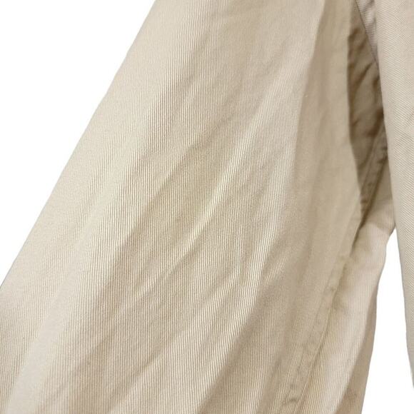 Scandia Woods Button Down Shirt Size Xl Mens Work Cotton Layer Fall Tan Beige  - Picture 4 of 7